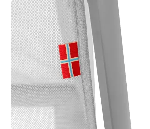 Kidnort Bleke Unique gray Baby Travel Cot