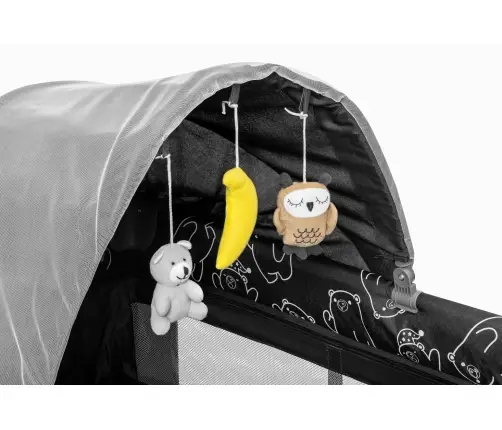 Kidnort Stugan Oxford 300
Dark gry Laste reisi voodi