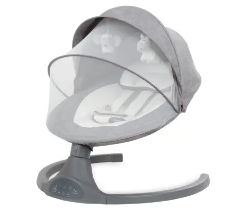 Kidwell LUXI DARK MELANGE 2-in-1 electric baby bouncer