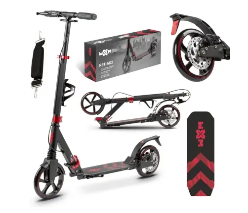 WXM RST-A02 RED city scooter with disc brake