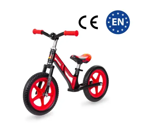 Comet Black/Red balance bike