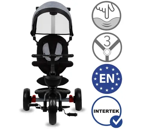 AXEL TITANIUM GRAY tricycle