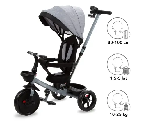 AXEL TITANIUM GRAY tricycle