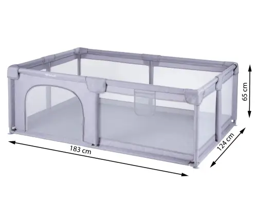 FANKO Gray playpen 120x180