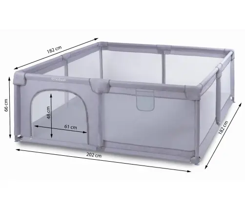 FANKO Gray playpen 180x200