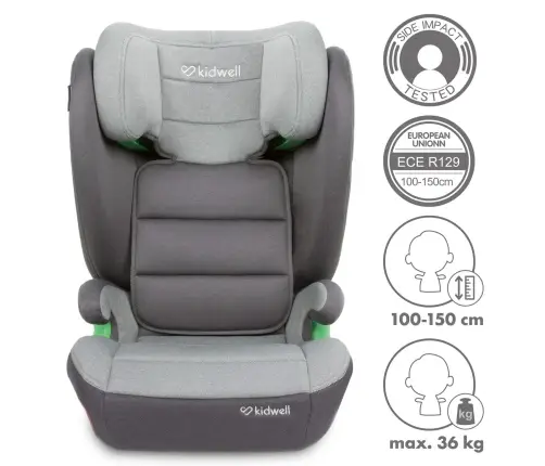 Weston Dark Grey Car seat