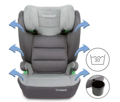 Weston Dark Grey Car seat