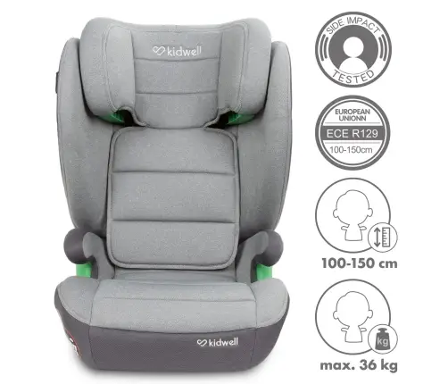 Weston Light Grey Car seat