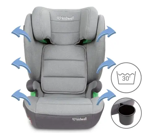 Weston Light Grey Car seat