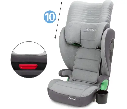 Weston Light Grey Car seat