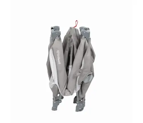 Travel cot with accessories BLISSY Gray