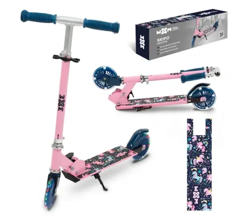 120mm SKIPO Unicorn folding scooter