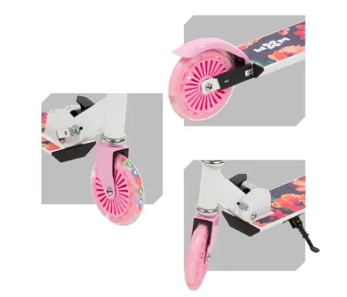 120mm SKIPO Floral folding scooter