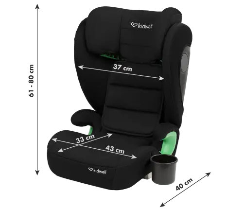 Weston Black Car seat