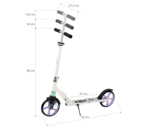 DRIFF Fluid 200mm city scooter