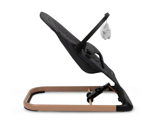 LARO Black/Wooden baby bouncer