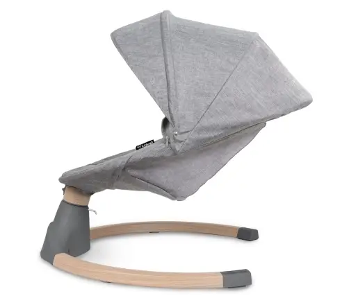 Kidwell LUXI 2-in-1 electric rocking chair Dark Melange/Wooden