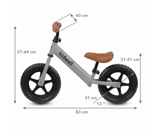 Kidwell REBEL GRAY bike