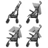 NELLI GRAY/GRAPHITE stroller