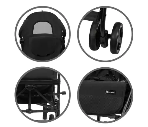 QUGAR BLACK stroller