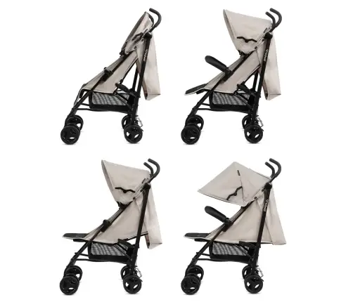QUGAR BEIGE/BLACK stroller