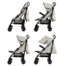 QUGAR BEIGE/BLACK stroller