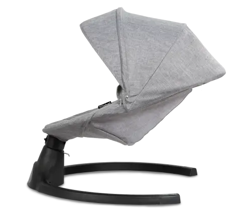 Kidwell LUXI Dark Melange/Black 2-in-1 electric baby bouncer