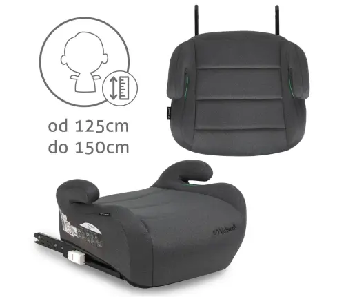 OVAN Gray car booster seat