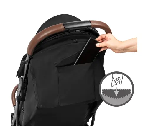 COLMER JET BLACK stroller