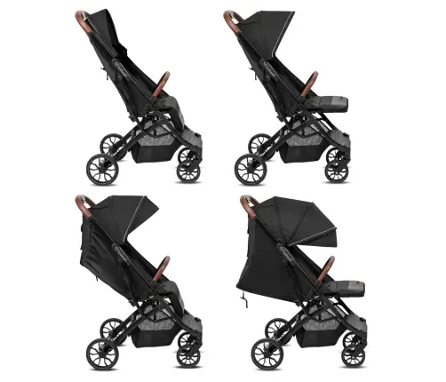 COLMER JET BLACK stroller