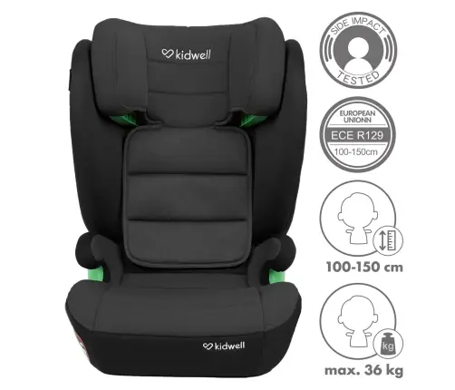 Weston Grey/Black Car seat