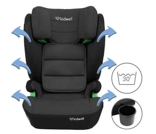Weston Grey/Black Car seat