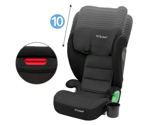 Weston Grey/Black Car seat