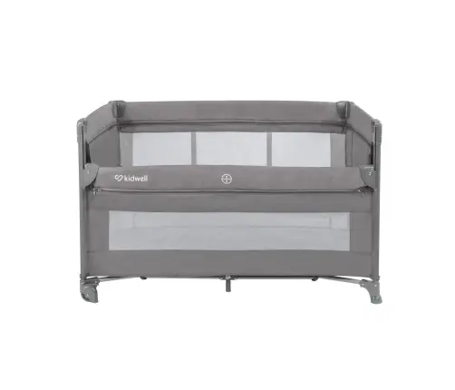BLISSY Lift Gray two-level travel cot