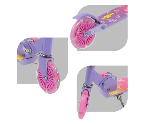 120 mm SKIPO Butterfly folding scooter