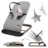 LARO Full Grey/Wooden baby bouncer