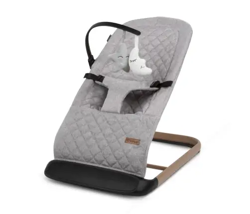 LARO Full Grey/Wooden baby bouncer