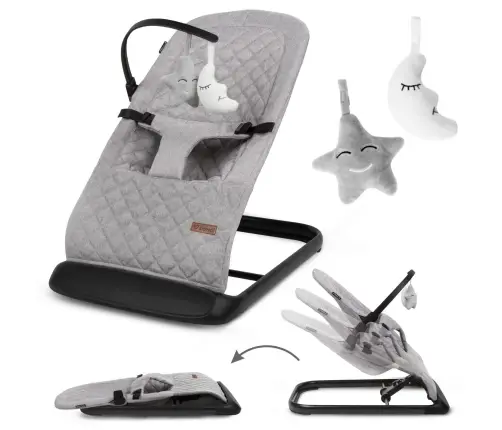 LARO Full Grey/Black baby bouncer