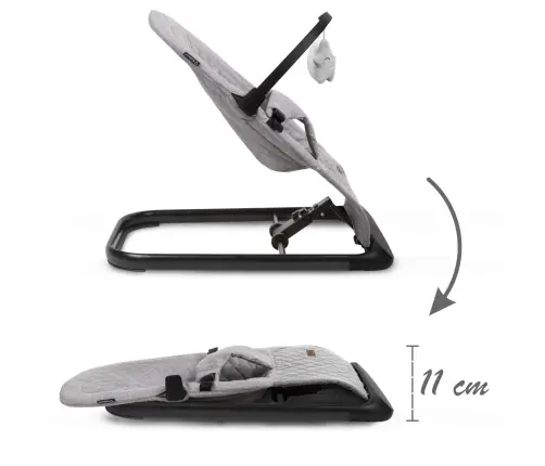 LARO Full Grey/Black baby bouncer