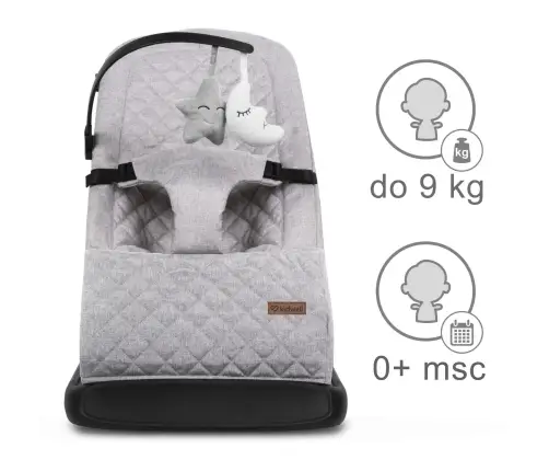 LARO Full Grey/Black baby bouncer