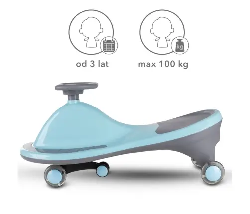 ROLLO Blue gravity ride-on toy