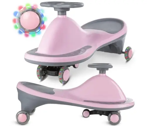 ROLLO Pink gravity ride-on toy