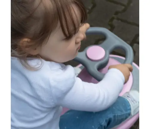 ROLLO Pink gravity ride-on toy