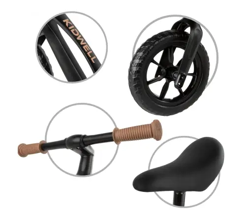 Vito Black balance bike