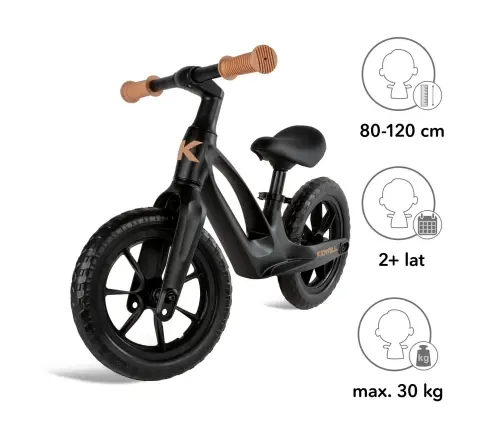 Vito Black balance bike