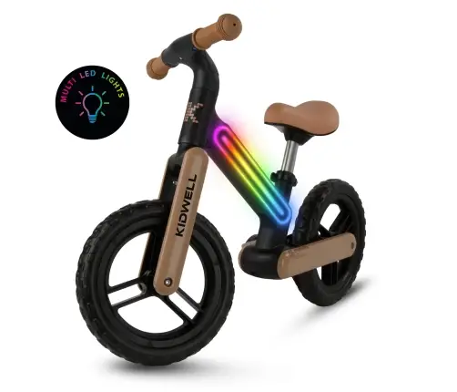 SUNO Black/Beige balance bike