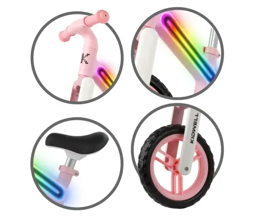 SUNO Pink balance bike