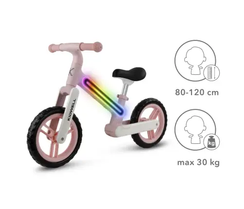 SUNO Pink balance bike