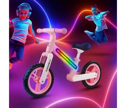 SUNO Pink balance bike