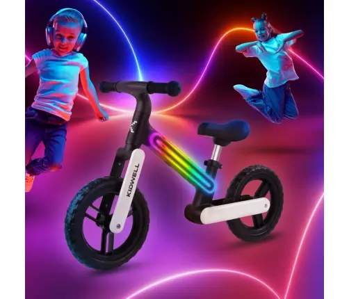 SUNO Black/White balance bike